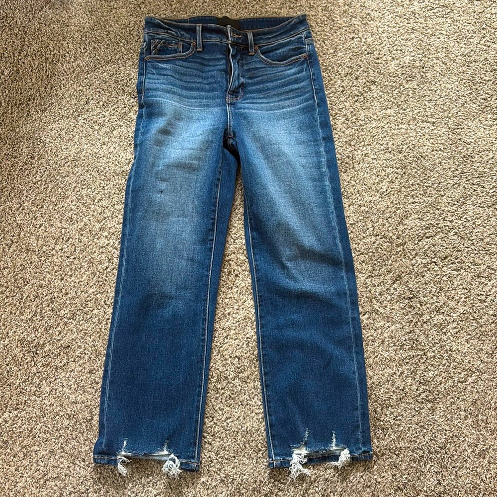 Buckle black jeans
